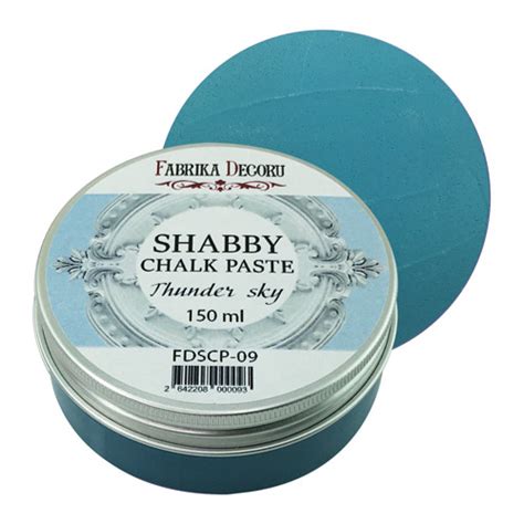 Закажи меловая паста shabby chalk paste грозовое небо 150 мл чтобы ...