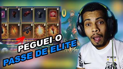 Pegando Todos Os Itens Do Passe De Elite Free Fire Youtube