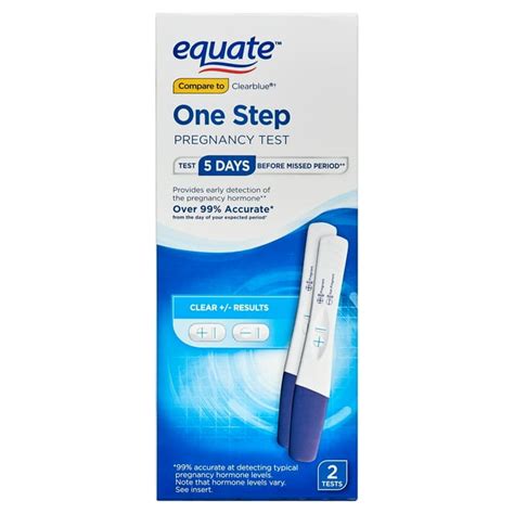 Equate One Step Pregnancy Test 2 Count