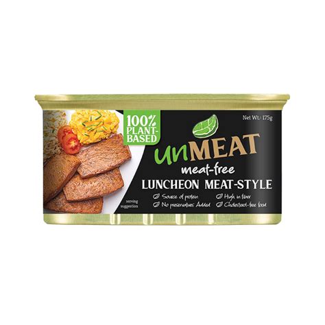 Unmeat Luncheon Meat Style Meat Free G Shopee Philippines