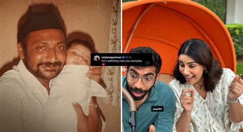 “he’s Watching Over You Everyday” Jasprit Bumrah’s Wife Sanjana Ganesan Reacts To Her Husband