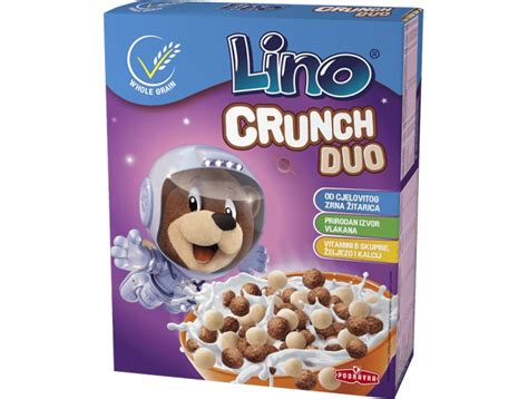 Podravka Lino Crunch duo 500 g Tommy Dućan na dlanu