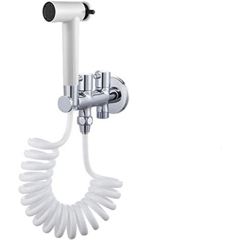 Kit Bidet Wc Avec Douchette Pulv Risateur De Bidet Main En Blanc Et