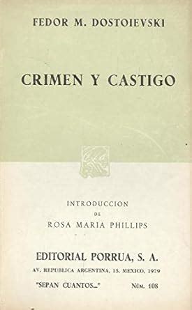 Amazon Crimen Y Castigo Spanish Edition 9789684322448 Books