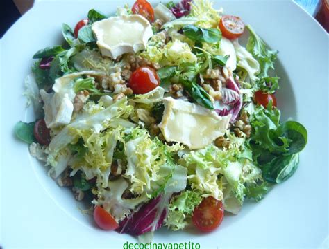 Cocinando Con Vicky Recetas De Cocina Ensalada Con Frutos Secos Y Con