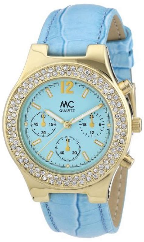 MC Timetrend Damen Armbanduhr Analog Quarz Leder 27130 B009Z7NF4C