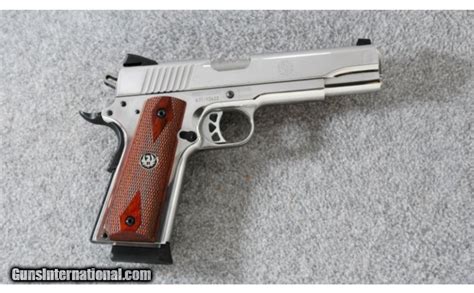 Ruger Sr1911 Bright Polished Stainless 45acp