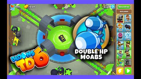 Bloons TD 6 Spillway Double HP Moabs Vertedouro Moabs De Vida