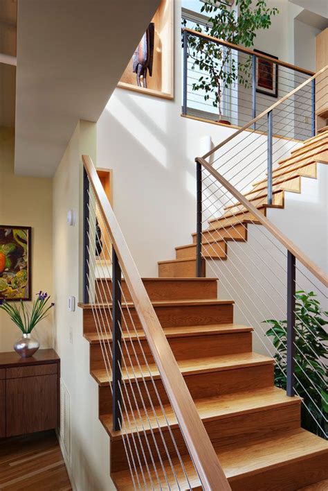 Modern Stair Railing Staircase Contemporary With Modern Stairs Durham Condos Modern Stairs