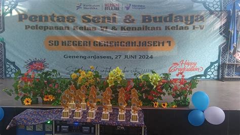 Live Streaming Pentas Seni Budaya Sd Negeri Genenganjasem Youtube