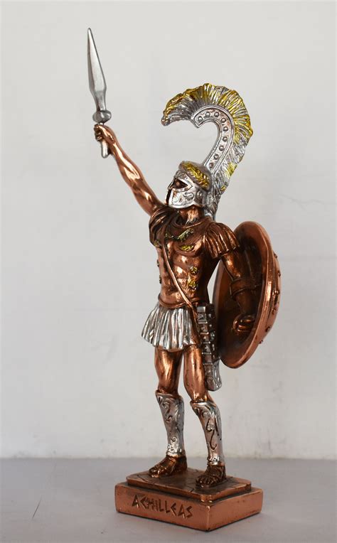 Achilles King Of The Myrmidons Greek Hero Son Of Thetis Etsy