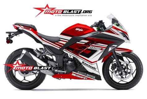 Ninja 250 FI MERAH ALA MOTOBLAST2 MOTOBLAST