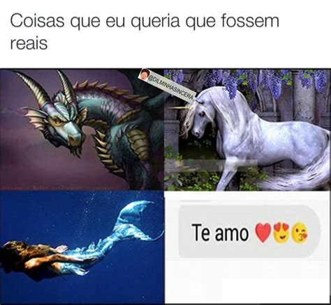 Coisas Que Eu Queria Que Fossem Reais Te Amo Memes