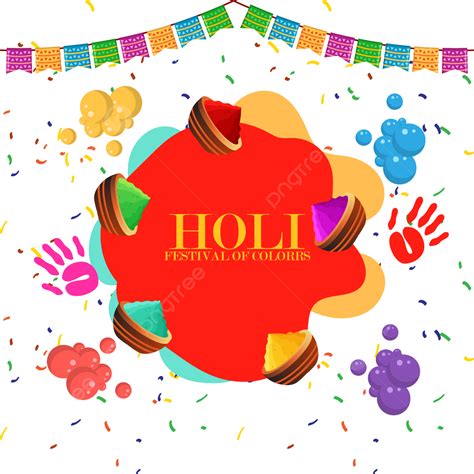 Happy Holi Festival Vector Design Images Simple Modern Happy Holi