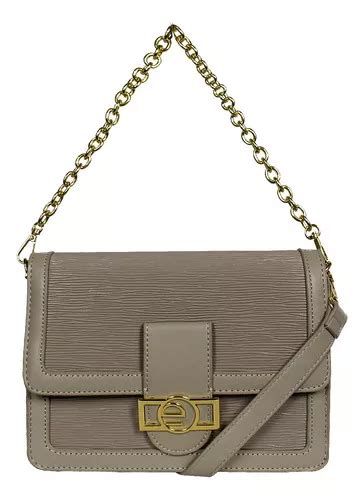 Bolso Cruzado Le Postiche Detail W23m16 Color Blanco Roto MercadoLibre