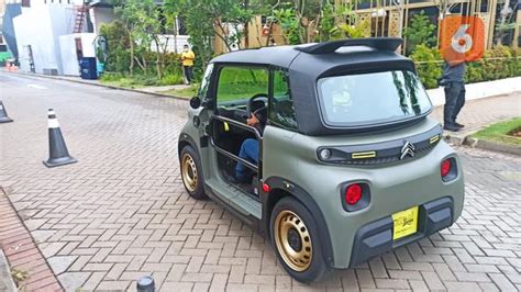 Mencicipi Citroen My Ami Buggy Mobil Listrik Yang Hanya Ada Unit Di