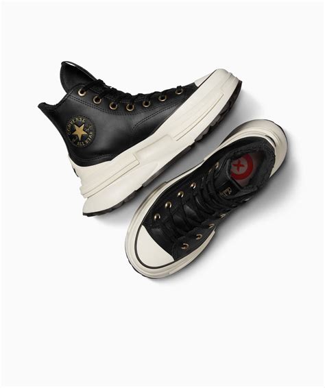 Tenis Converse Run Star Legacy De Plataforma En Negro Con Detalles