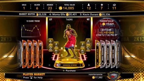 Details on MyTeam Mode in NBA 2K13 - pastapadre.com