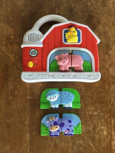 LeapFrog Fridge Farm Magnetic Animal Set Free Shipping Tested and WORKS | #1910023155