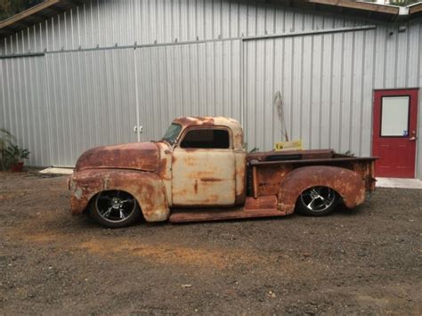 1950 Chevrolet 3100 Pickup Truck Rat Rod Patina Bagged Efi A C