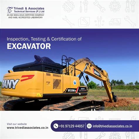 Jcb Excavator Inspection Certification Service In Vadodara ID