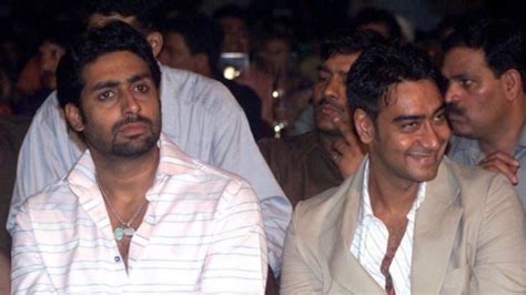 Happy Birthday Ajay Devgn Abhishek Bachchan Shares A Throwback Pic To