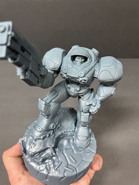 Starcraft 2 Terran Marine Figure Etsy