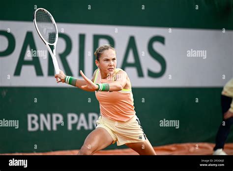 Paris, France. 23rd May, 2023. Erika Andreeva of Russia during the ...