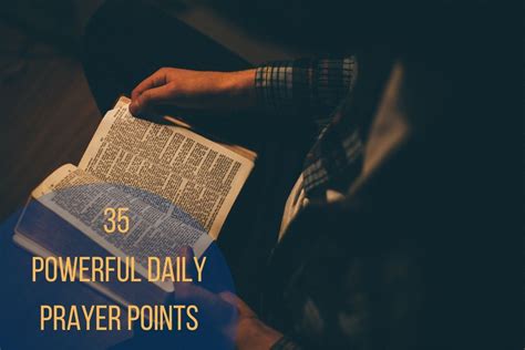 Powerful Daily Prayer Points Bible Verses Of The Day