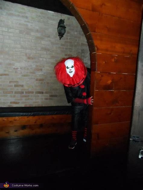 Evil Clown Adult Halloween Costume | Creative DIY Costumes - Photo 2/4