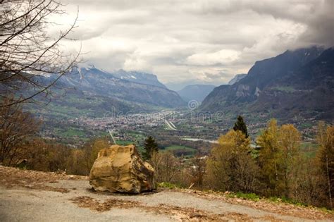 Panorama Pictures Of The Valley Of The Les Houches Near Chamonix Haute