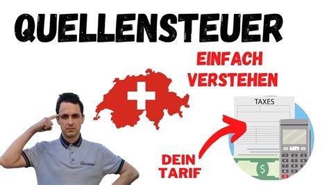 Quellensteuer Schweiz So Findest Du Deinen Tarif Anleitung Und