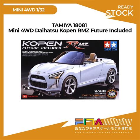 TAMIYA 18081 Mini 4wd Daihatsu Kopen RMZ Future Included VS Chassis