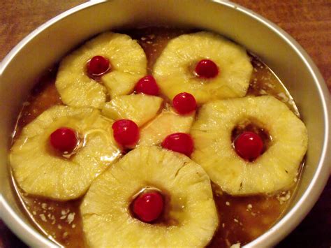 Chocolate Pineapple Upside-down Cake - Cindy's Recipes and Writings