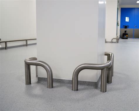 Crash Barriers Stainless Steel Karsten Cleanroom Systems