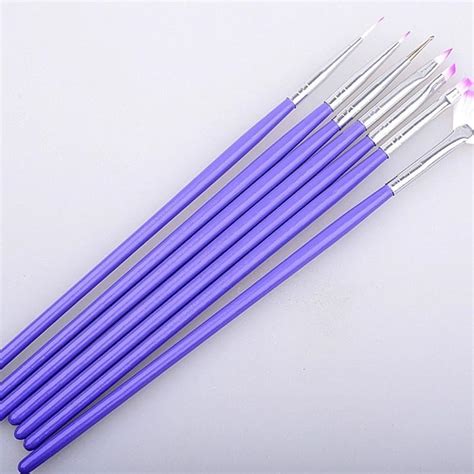 Buy 7PCS Set Nail Tools Set Nail Brush Dotting Painting Drawing Pen