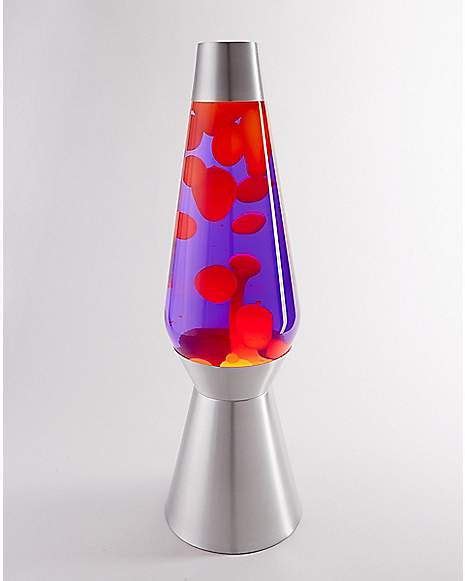 Lava Lamp 27 Inch Purple Liquid Yellow Wax Spencer S Purple Lava Lamp Lava Lamp Cool