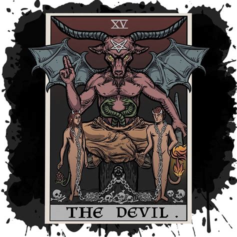 The Devil Tarot Card - Ghoulish Edition – The Ghoulish Garb