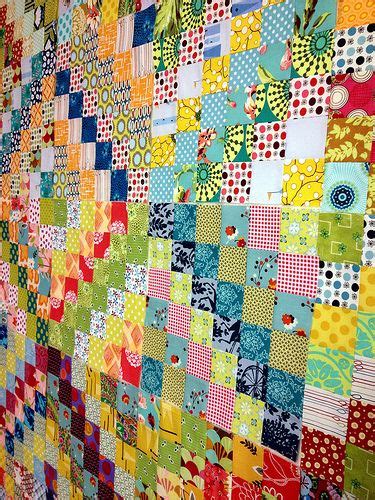 Scrappy Trip Around The World Quilt Pattern