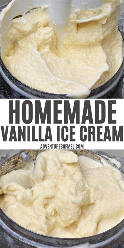 Old Fashioned Homemade Vanilla Ice Cream Recipe Artofit