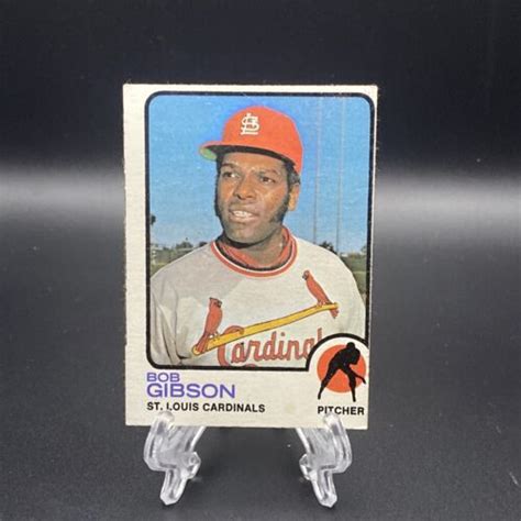 Topps Set Break Bob Gibson Lot Cardinals Ebay