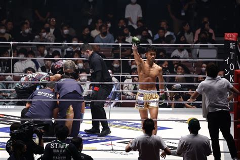 【rizin】梅野源治、秒殺ko勝ちの今回は試合後コメント14分完全ノーカット「皇治、わかった？ やってあげてもいいから、待ってるよ！」 ゴング格闘技