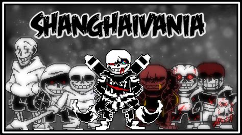 Shanghaivania Ink Sans Fight UNDERTALE Fangame Astray無名 Take Beta