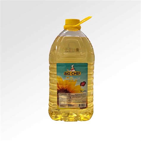 Sunflower Oil 5l Bigchefgroup