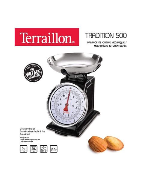 Balance De Cuisine M Canique Terraillon Tradition