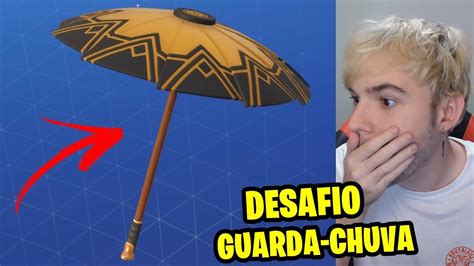 DESAFIO DO GUARDA CHUVA Fortnite YouTube