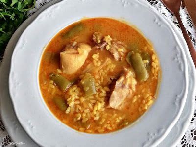 Arroz Caldoso Con Pollo F Cil Y Muy Sabroso Caceroladas Pollo F Cil