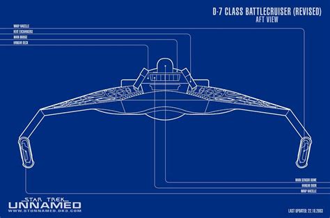 d7-battlecruiser-aft-revised.jpg (1024×678) | Star trek klingon, Star ...