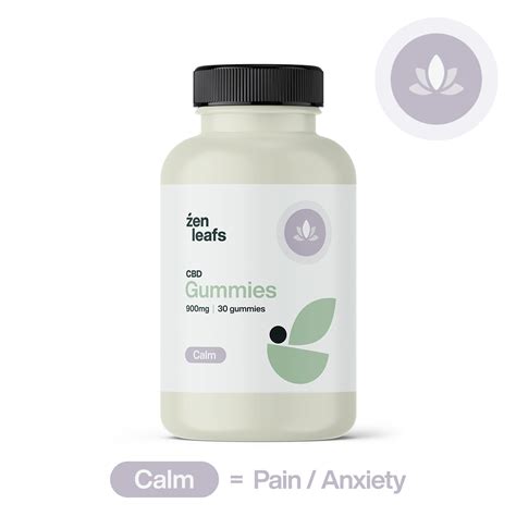 CBD Gummies for Pain/Anxiety 900mg (Zen Leafs)